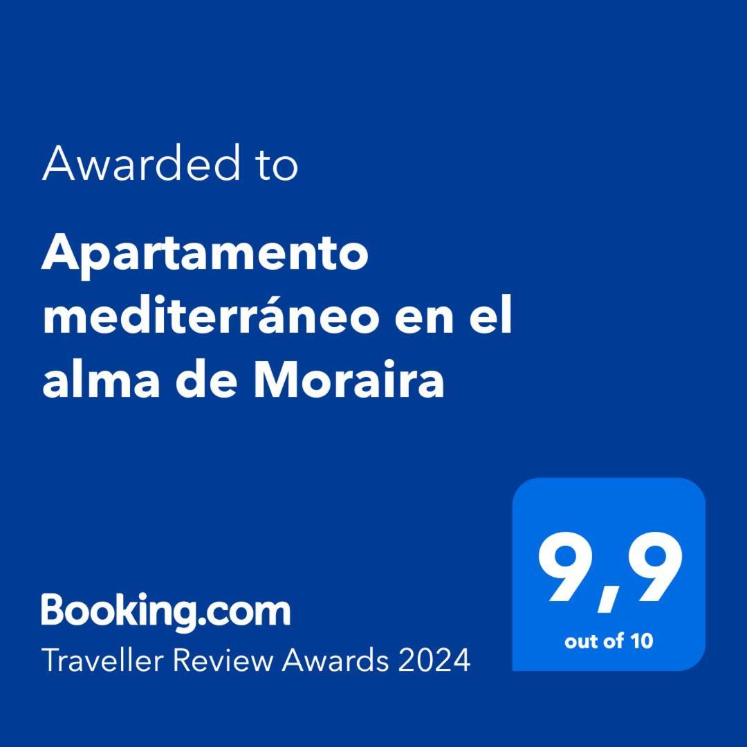 Apartamento Mediterraneo En El Alma De Moraira Ngoại thất bức ảnh